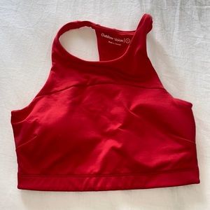 Outdoor voices red bra